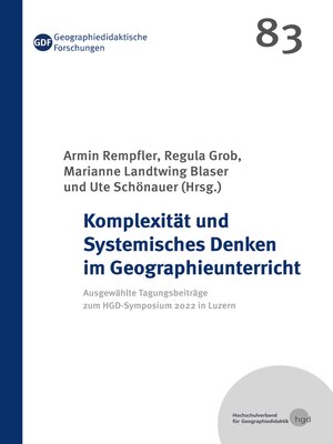 cover image of Komplexität und Systemisches Denken im Geographieunterricht